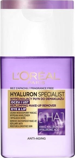 Picture of L’Oreal Paris Hyaluron Specialist Wypełniający Płyn Do Demakijażu Oczu I Ust 125ml