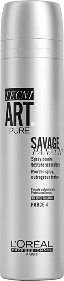 Изображение L’Oreal Paris Tecni Art Pure Savage Panache Powder Spray Outrageous Texture Force 4 250ml