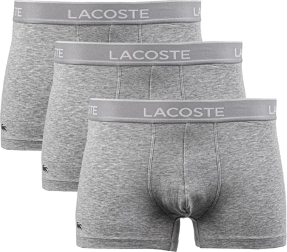 Picture of Lacoste Lacoste 3-Pack Boxer Briefs 5H3389-CCA szary S