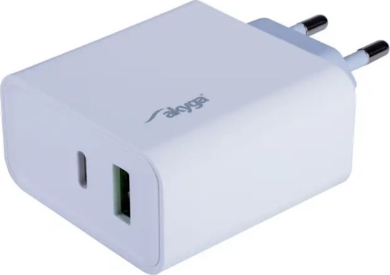 Picture of Ładowarka Akyga AK-CH-14 1x USB-A 1x USB-C 3 A (AK-CH-14)