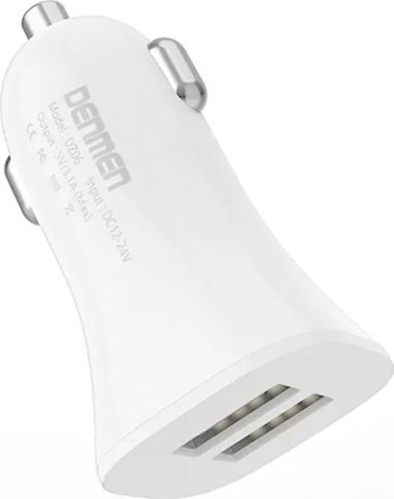 Picture of Ładowarka Denmen DZ06 2x USB-A 3.1 A  (29379)