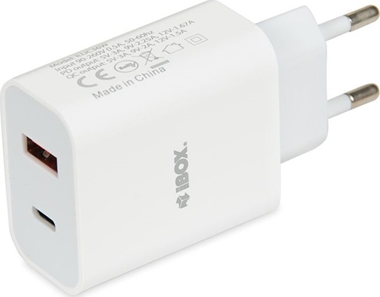 Picture of Ładowarka iBOX C36 1x USB-A 1x USB-C 3 A (1_777845)