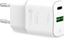 Picture of Ładowarka Puro Mini Fast Travel Charger 1x USB-A 1x USB-C 3 A (PUR414WHT)