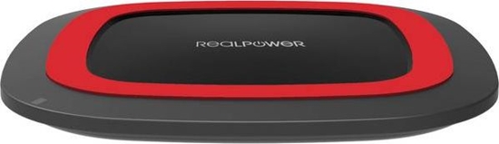 Picture of RealPower Ladegerät FreeCharge-10 + Adapter  schwarz/rot