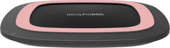 Изображение RealPower Ladegerät FreeCharge-10 + Adapter  schwarz/rosa