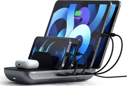 Picture of Ładowarka Satechi Multi-Device 2x USB-A 2x USB-C 3 A (ST-WCS5PM)