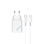 Attēls no Ładowarka sieciowa USB Quick Charge Power Delivery 3.0 18W +1m kabel USB typ C, LA-05 C