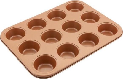 Attēls no Lamart LT3092 12 MUFFIN 35,5X26,5 COPPER LAMART