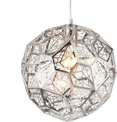 Picture of Lampa wisząca Platinet PLATINET PENDANT LAMP ORION P121010-S E27 CHROME 30x30 [44027]