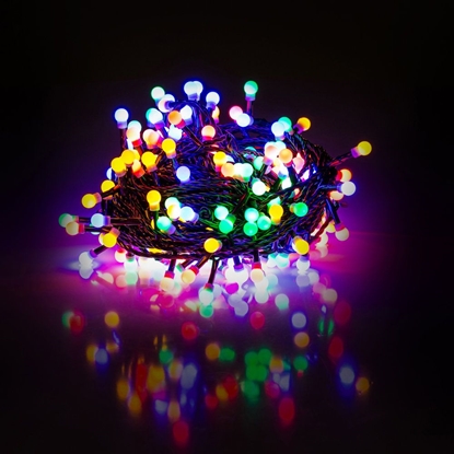 Picture of Lampki choinkowe Retlux 100 LED kolorowe