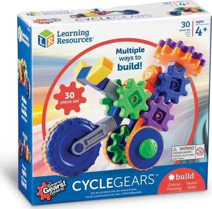 Attēls no Learning Resources Gears! Gears! Gears!, Klocki, Koła Zębate, Motor (359734)