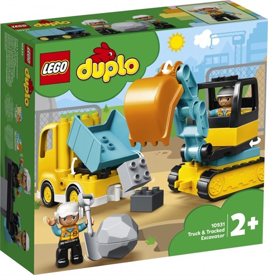 Picture of LEGO Duplo Ciężarówka i koparka gąsienicowa (10931)