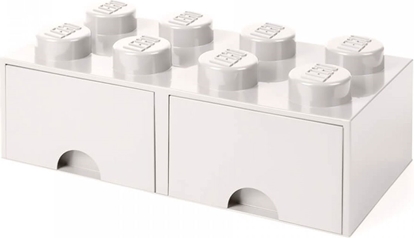 Attēls no LEGO Room Copenhagen Brick Drawer 8 pojemnik biały (RC40061735)