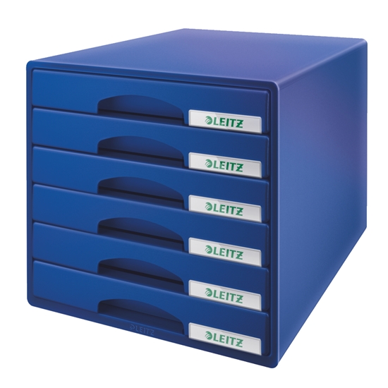 Picture of Leitz 52120035 desk drawer organizer Blue