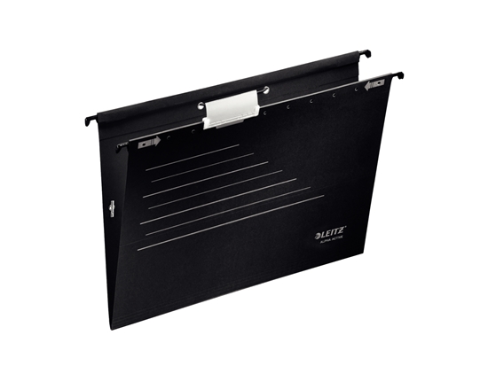 Picture of Leitz Alpha Active hanging folder A4 Cardboard Black