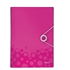 Picture of Leitz WOW Polypropylene (PP) Metallic, Pink A4