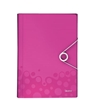 Picture of Leitz WOW Polypropylene (PP) Metallic, Pink A4