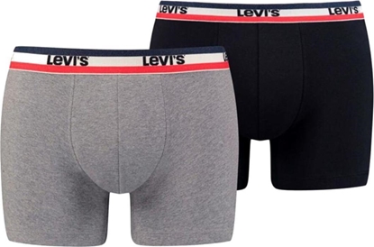 Изображение Levi`s Levi's Boxer 2 Pairs Briefs 37149-0202 Czarne S