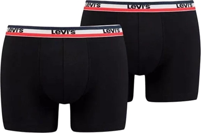 Attēls no Levi`s Levi's Boxer 2 Pairs Briefs 37149-0204 Czarne S