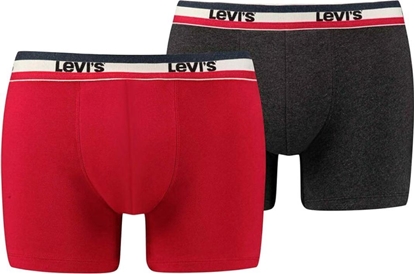 Изображение Levi`s Levi's Boxer 2 Pairs Briefs 37149-0205 Czerwone S