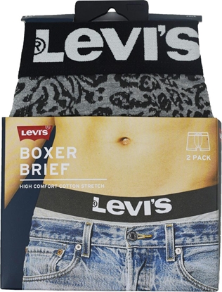 Изображение Levi`s Levi's Boxer 2 Pairs Briefs 37149-0706 szary S