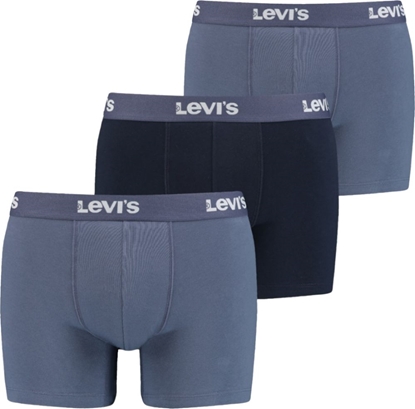 Изображение Levi`s Levi's Boxer 3 Pairs Briefs 37149-0668 Granatowe S