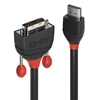 Picture of Lindy 0,5m HDMI to DVI Cable, Black Line