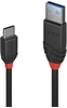 Picture of Lindy 0.5m USB 3.2 Type A to C Cable 3A, Black Line