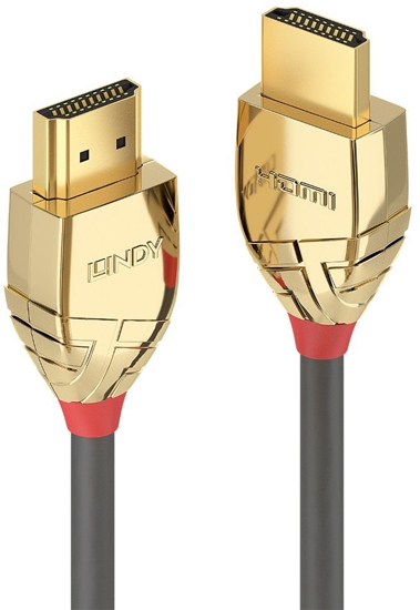 Picture of Lindy 5m High Speed HDMI Cable, Gold Line