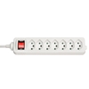 Изображение Lindy 73168 power extension 7 AC outlet(s) Indoor White