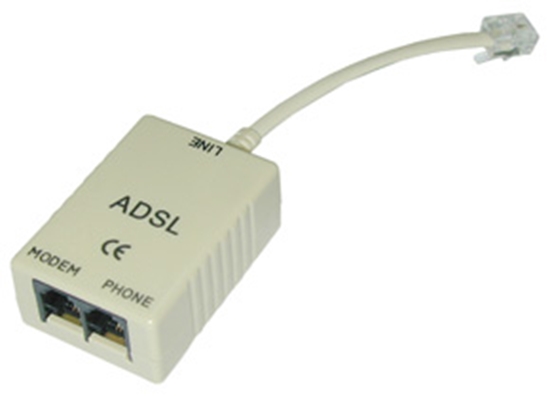 Изображение Lindy ADSL-Splitter network splitter Grey