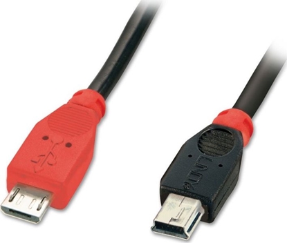 Attēls no Lindy USB 2.0 Cable Micro-B/ Mini-B OTG, 2m