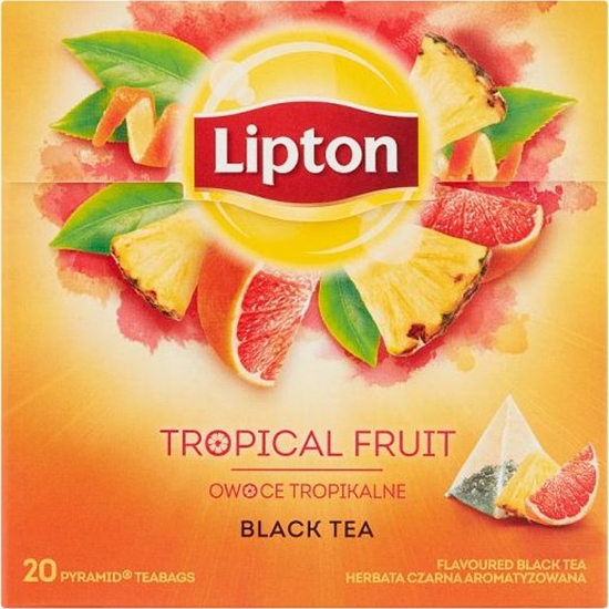 Picture of Lipton TROPICAL FRUIT 20 torebek