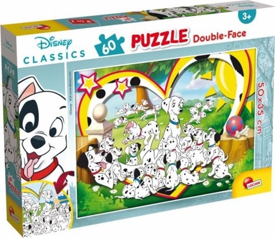 Picture of Lisciani Puzzle dwustronne Plus 60 Klasyka Disney