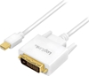 Picture of Kabel LogiLink DisplayPort Mini - DVI-D 1.8m biały (CV0137)