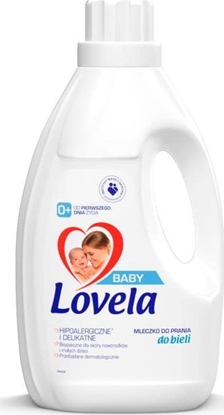 Attēls no Lovela LOVELA_Baby hipoalergiczne mleczko do prania ubranek niemowlęcych i dziecięcych do bieli 1,45l