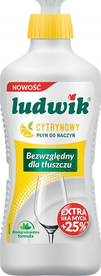 Изображение Ludwik Płyn do naczyń LUDWIK, cytryna, 450g