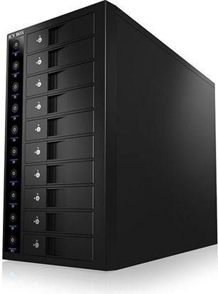 Attēls no ICY BOX IB-3810U3 disk array Black