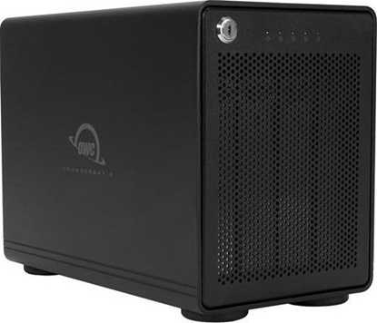 Attēls no ThunderBay 4 macierz na 4xSSD/HDD RAID-5 2xThunderbolt 3 