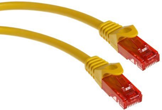 Picture of Maclean RJ-45/RJ-45, kat.6, U/UTP, żółty, 2m (MCTV-302Y)