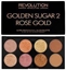 Изображение Makeup Revolution Ultra Blush Palette 8 Zestaw do konturowania twarzy Golden Sugar 2 Rose Gold 13g