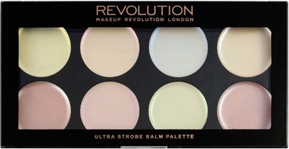 Изображение Makeup Revolution Ultra Strobe Balm Palette Paleta Kremowych Rozświetlaczy Do Twarzy