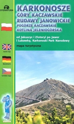 Attēls no Mapa tur. Karkonosze Góry Kaczawskie 1:50 00