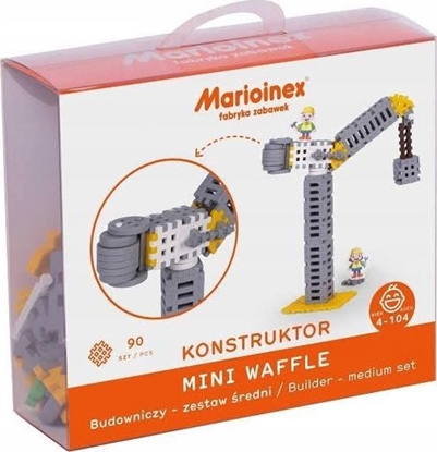 Attēls no Marioinex Klocki Mini Waffle Budowniczy średni blister