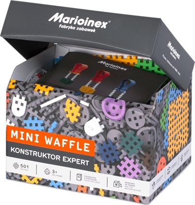 Picture of Marioinex Klocki Mini Waffle Konstruktor Expert 501 el.