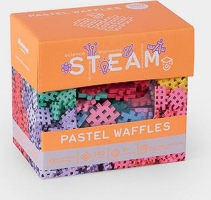 Attēls no Marioinex Klocki Waffle Mini pastelowe 300el. 2+ Marioinex