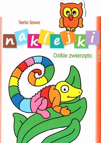 Picture of Markon Seria Sowa. Naklejki. Dzikie zwierzęta