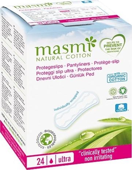 Picture of Masmi MASMI_Natural Cotton ultra cienkie wkładki higieniczne z bawełny organicznej Ultra 24szt