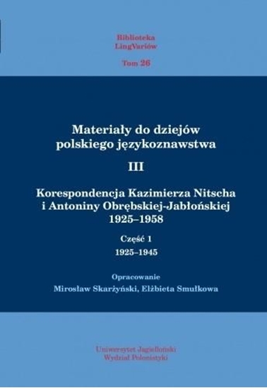 Picture of Materiały do dziejów polskiego  językoznawstwa. Tomy 1-2