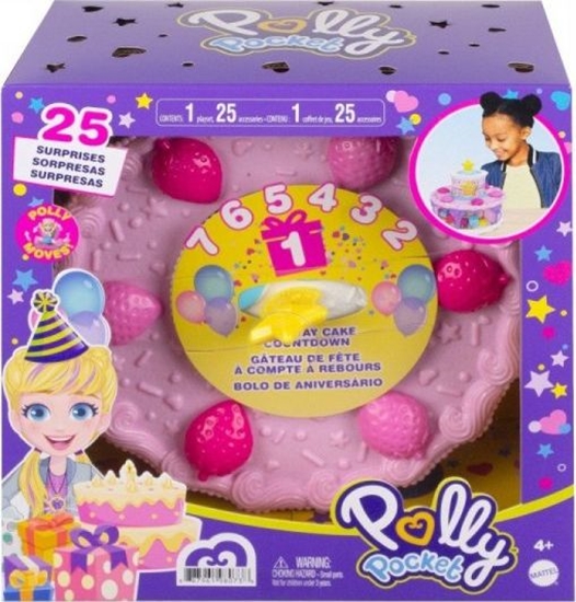 Picture of Mattel Polly Pocket Tort urodzinowy (GYW06)